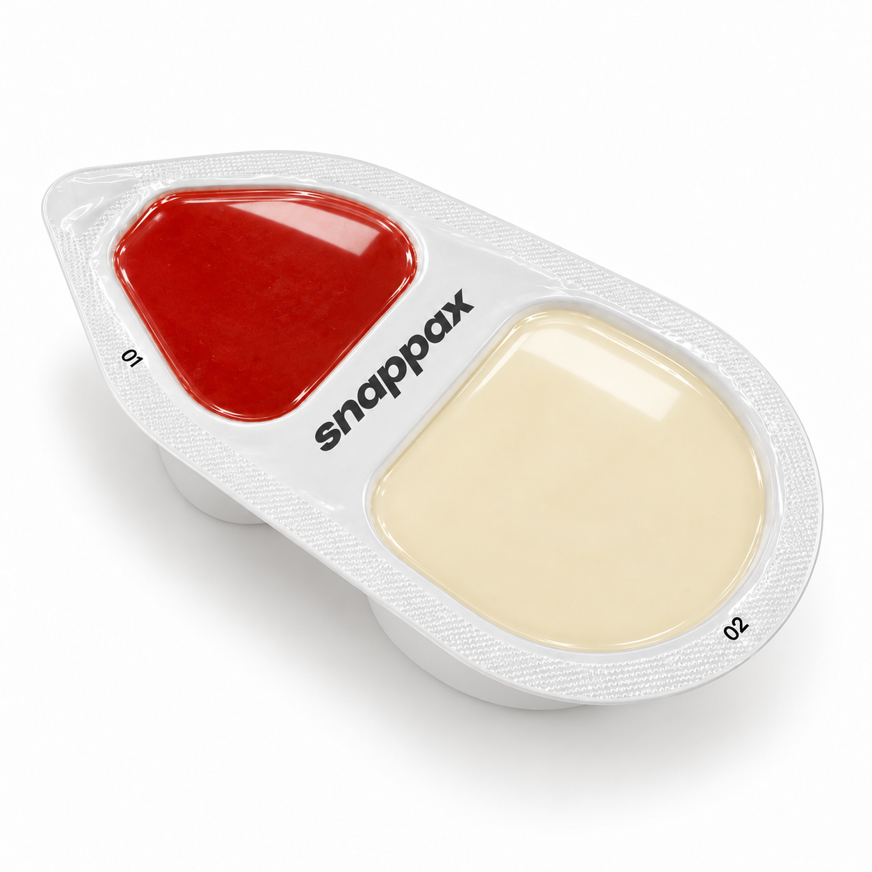 Ketchup and mayonnaise